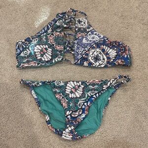 Floral Print Bikini Set